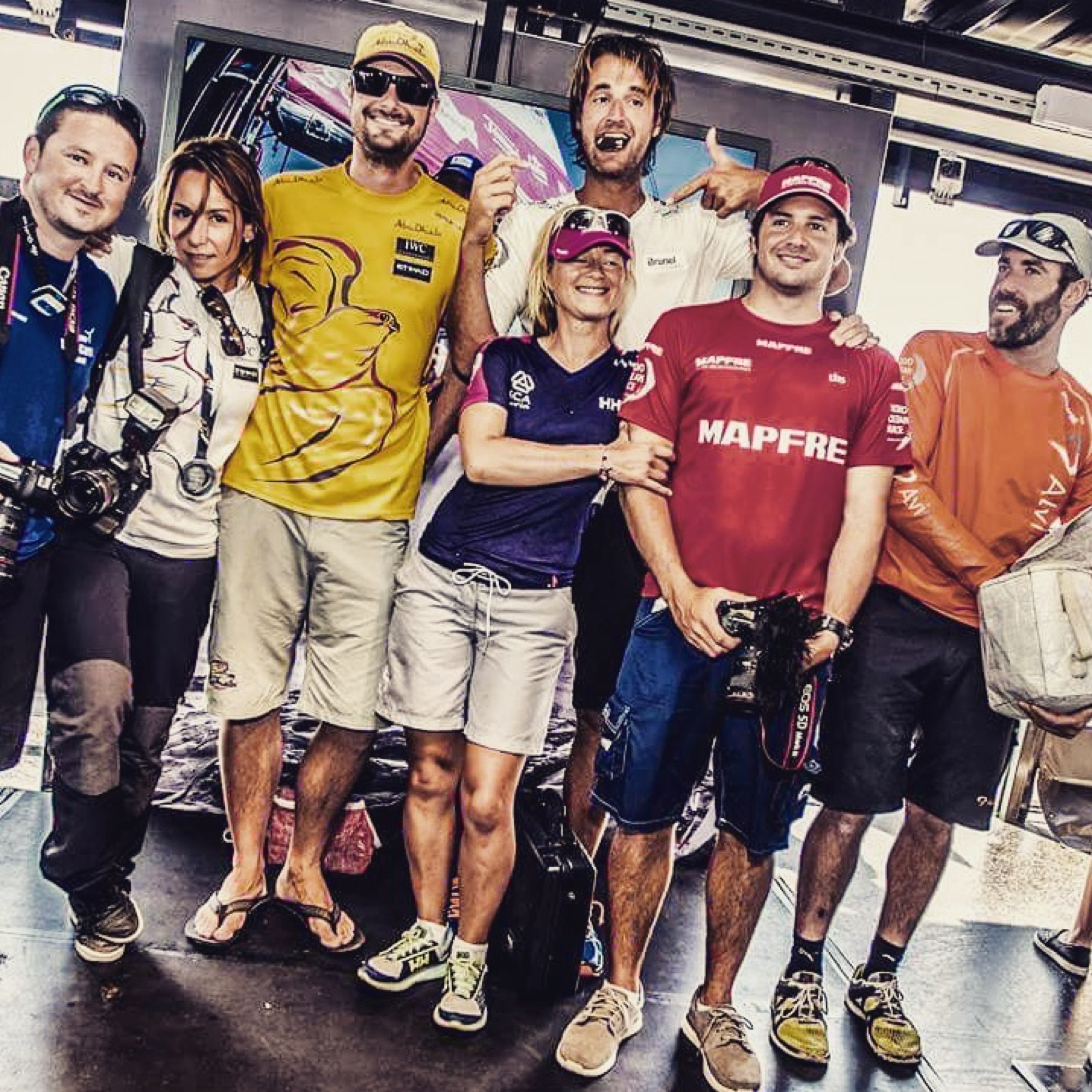 Behind-the-scenes moment from Amalia Infante assignments - In operations background layer