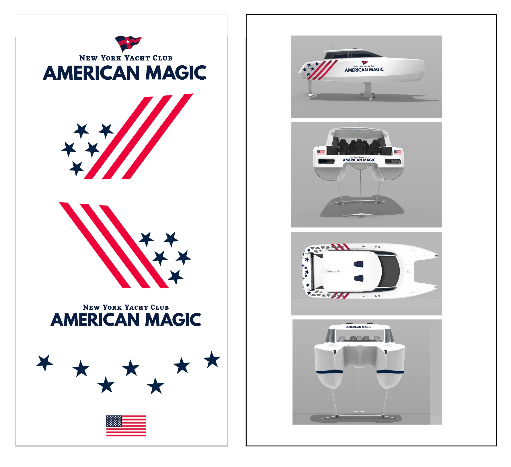Hydrogen Boat Visual Branding