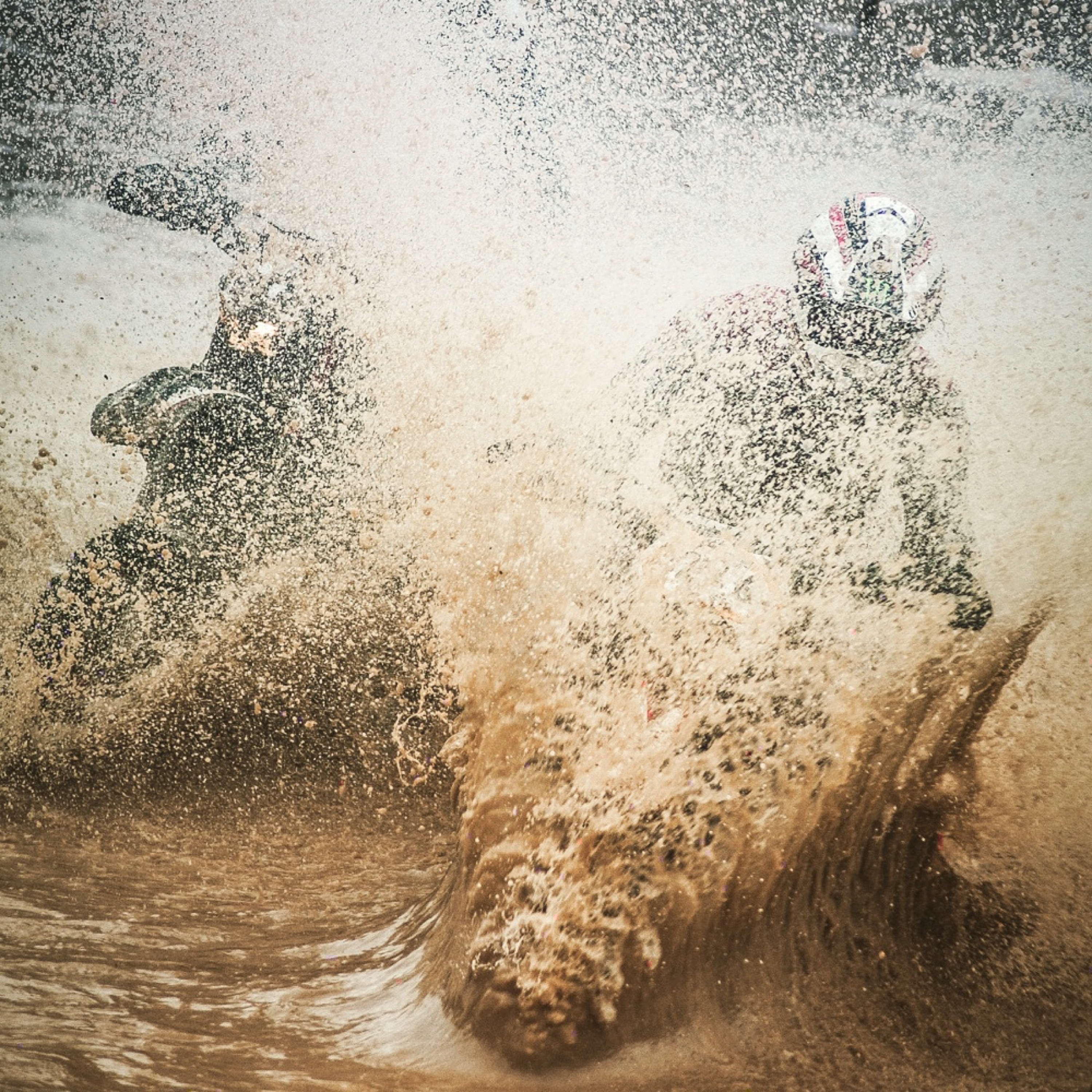 Enduro race action scene - Other Sports