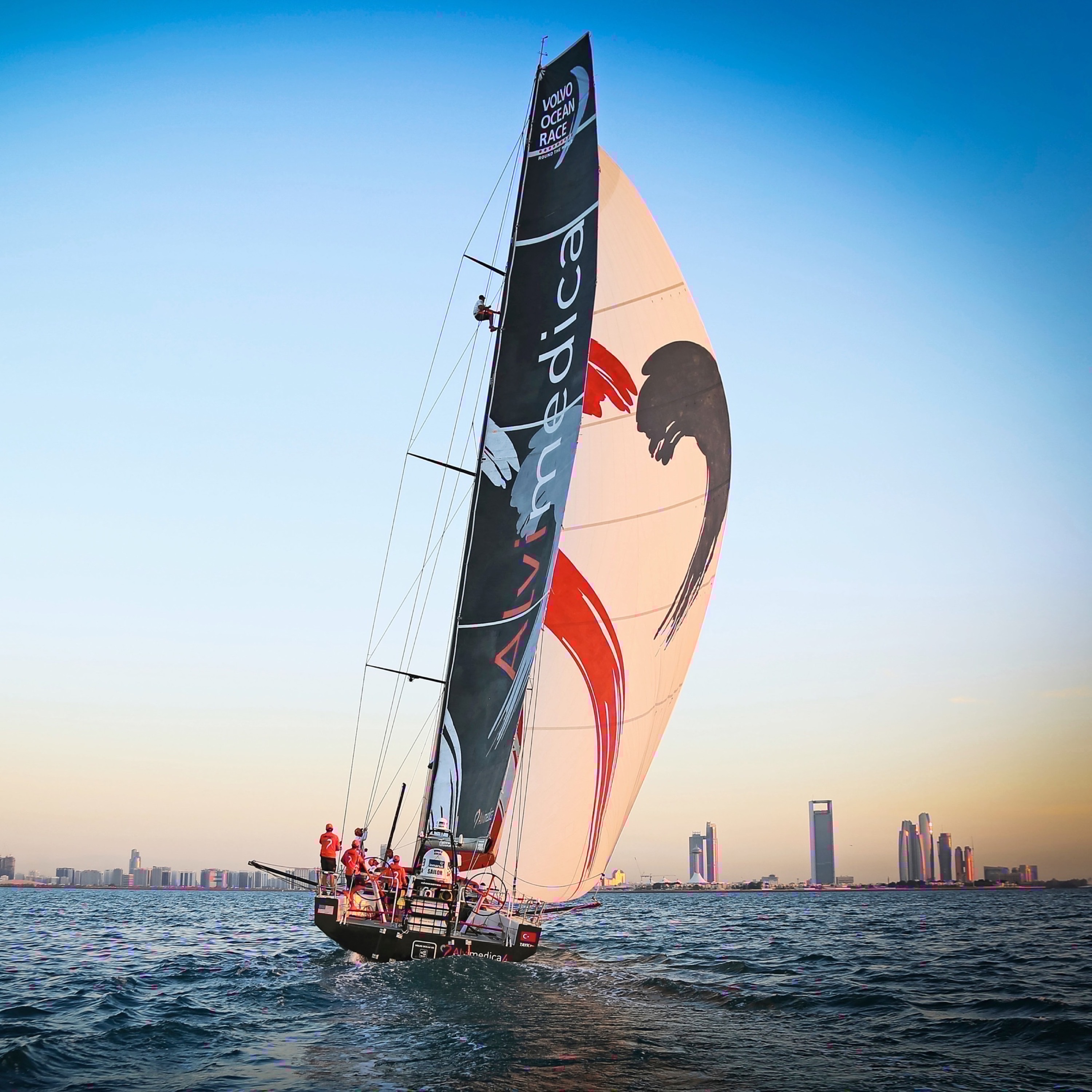 Volvo Ocean Race Team Alvimedica in Abu Dhabi - The Ocean Race